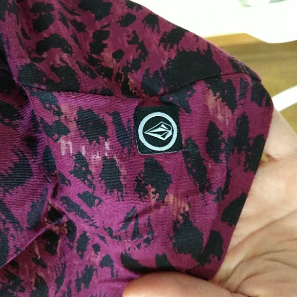 Volcom Animal Print Top - Picture 2 of 9